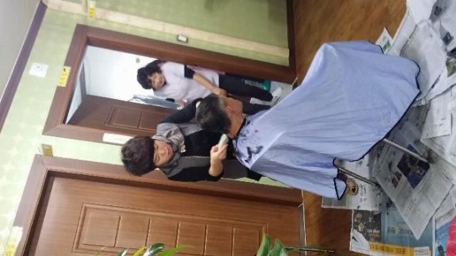 남천노인요양공동생활가정 미용봉사