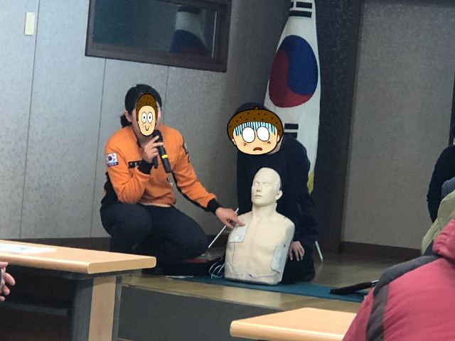 늘푸른요양원 심폐소생술 교육_서부소방서