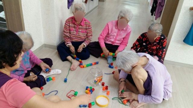 서천 마서요양원 고리꿰기
