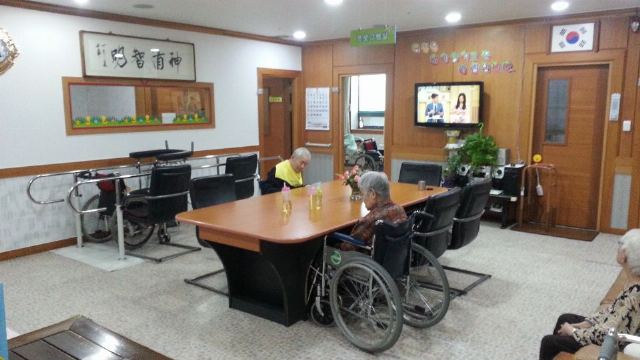 삼성요양원2 2018년 거실, 프로그램 ...