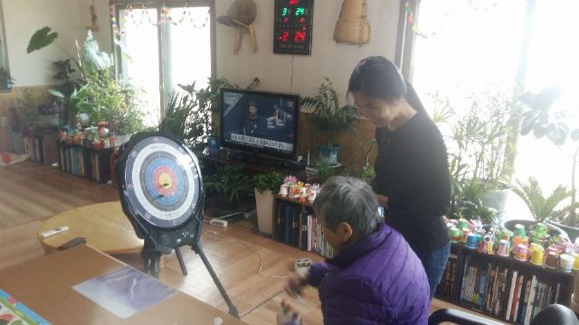 아범네재가노인복지센터 프로그램 진행 모습