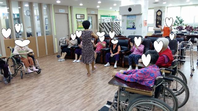 주안요양원 웃음치료