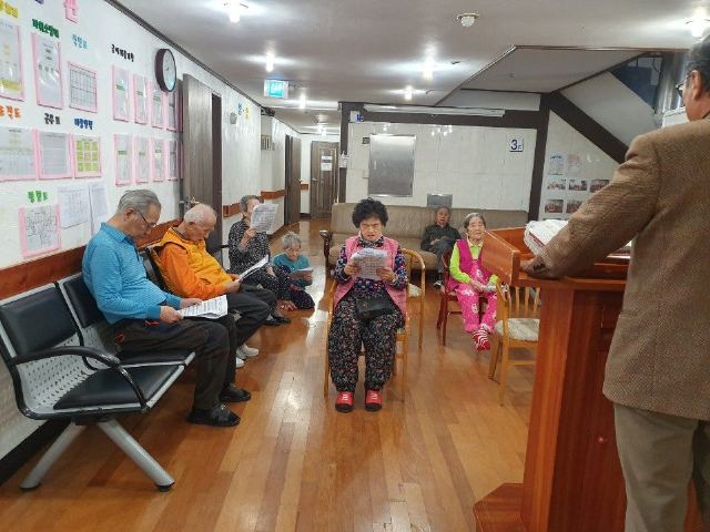 삼성너싱홈 일요예배