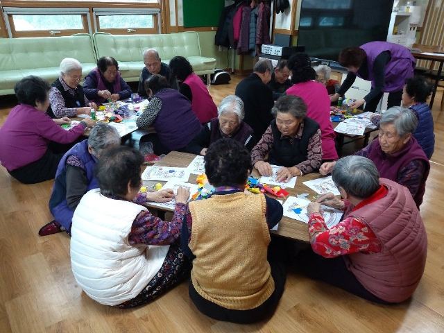 장수노인요양공동생활가정 치매예방활동