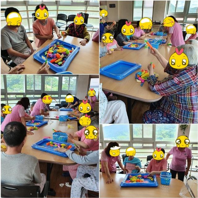 청송보현요양원 낚시놀이 프로그램
