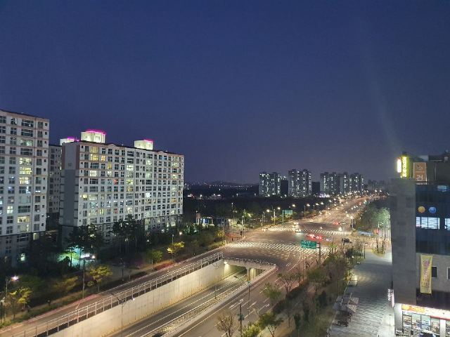 가족사랑요양원 시설야경