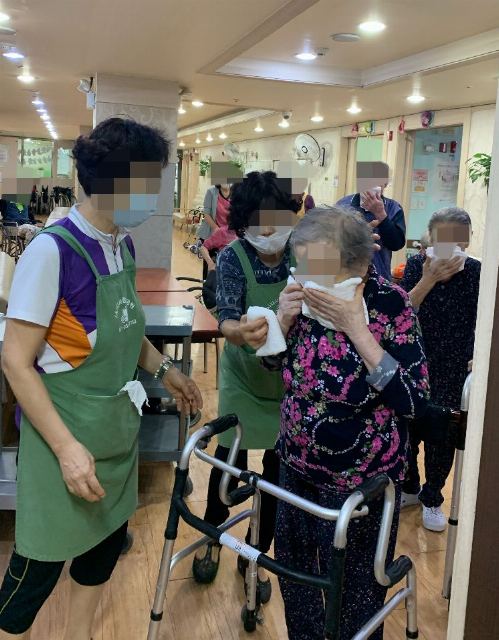 다사랑 요양원 소방재난대피훈련