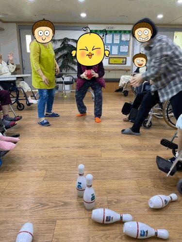 마루실버타운 21년 1/19일 볼링놀이 ...