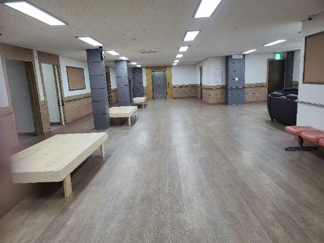 지리산삼성요양원 2층 내부 전경