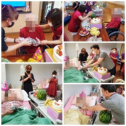 상록수요양원 8월 1째주 활동 프로그램 ...
