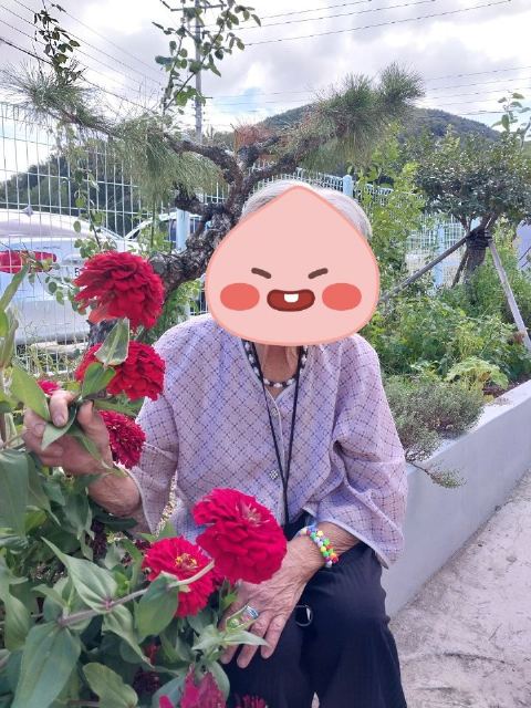 부북노인복지센터 화단가꾸기