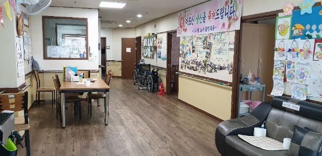 다사랑실버타운 실내전경