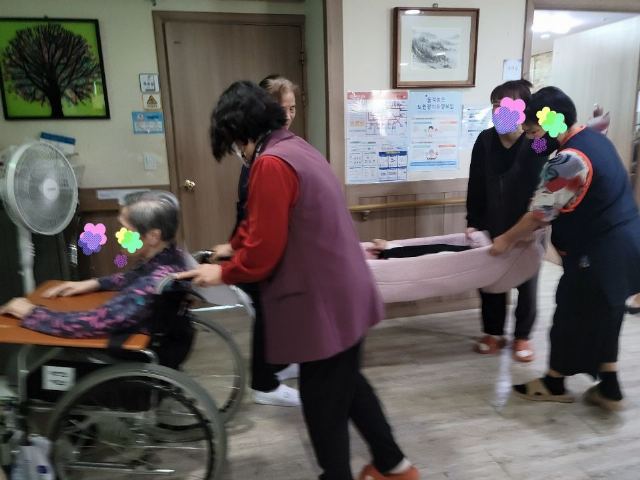 한사랑요양원 재난상황 대응 대피훈련(화 ...