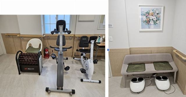 양산재가노인복지센터 체력단련실