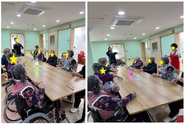 한가족재활요양원 음악, 신체 프로그램
