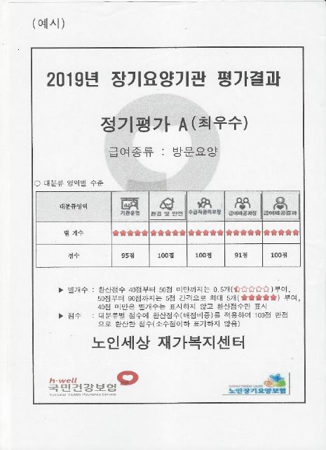 노인세상 재활주간보호센터 2020-05-08