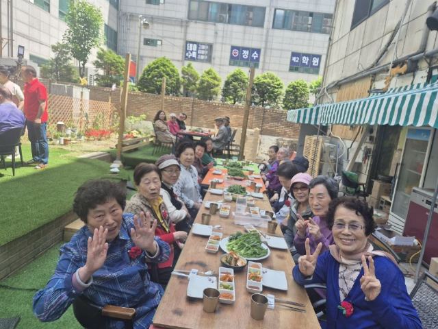 소풍재활주간보호센터 바베큐 파티2