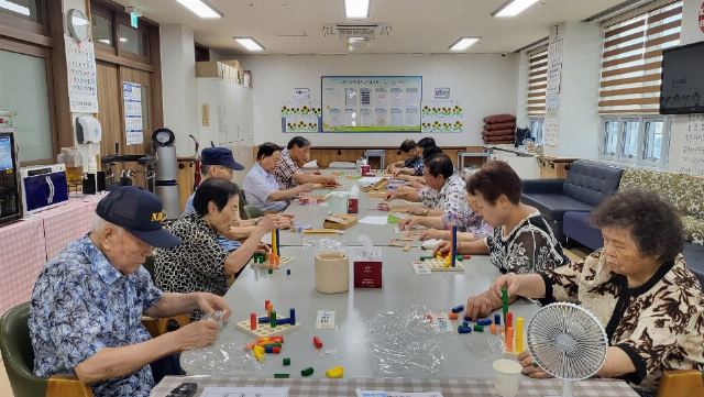 목포시노인복지관재가센터 인지활동프로그램- 도구활동