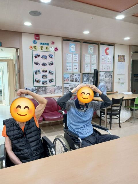 노원요양복지원 신체 활동(건강체조)