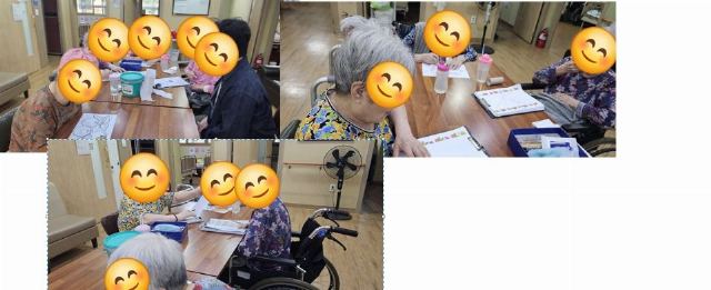 예가노인요양센터2 인지활동,미술활동