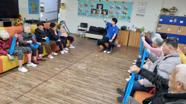 미추홀재활장기요양기관 리듬음악