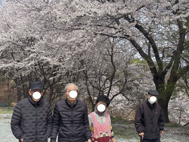 로뎀요양원 봄날의 산책2