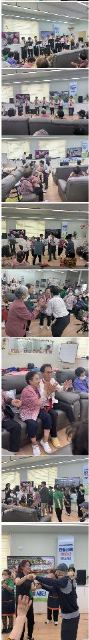 안동주간보호센터 외부 공연단