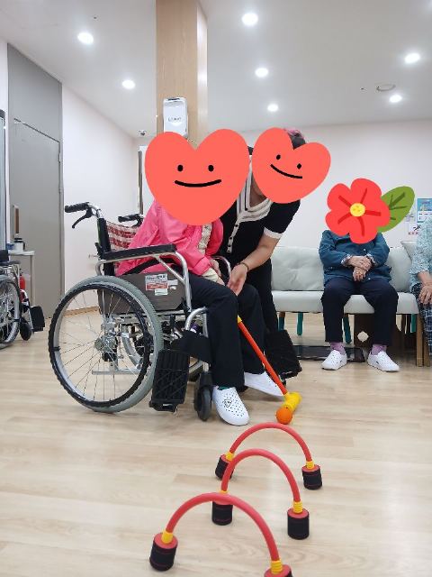 온누리주야간보호센터 게이트볼