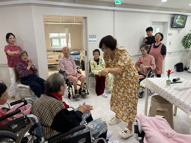 거제에덴요양원 여가정서프로그램