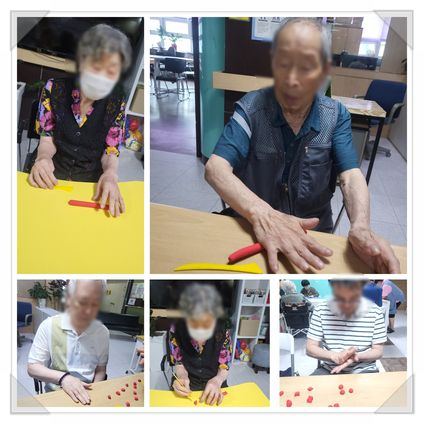 보금자리 주간보호센터 (녹양점) 미술공예활동(클레이만들기 ...