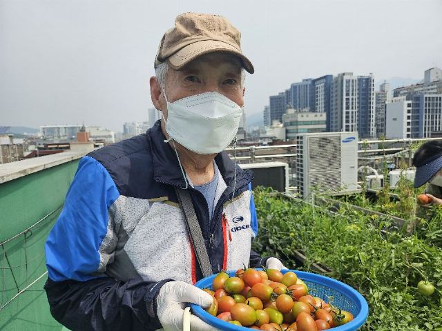 행복드림데이케어센터 원예프로그램