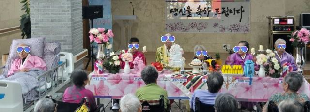 노블레스요양원 2026년 8월 어르신 생 ...