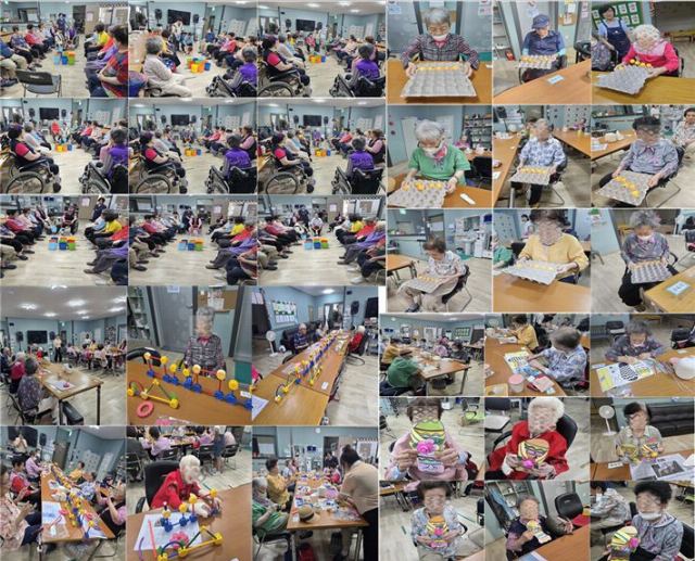 돌봄노인복지센터 인지활동, 신체활동