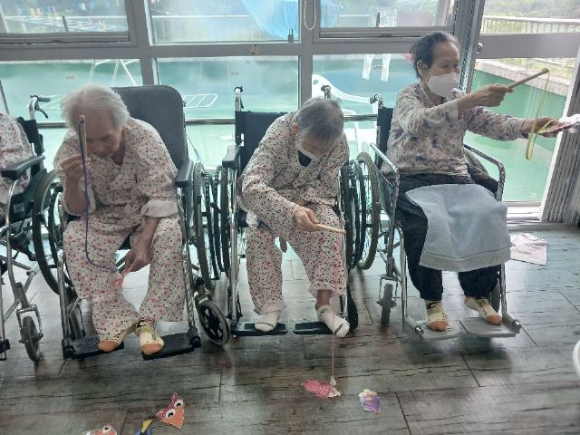 상암요양원 8월 인지프로그램