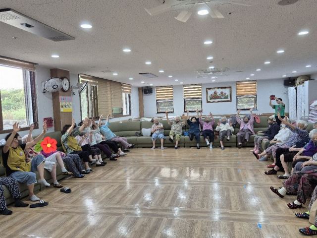 사)제주예심 소망노인복지센터 26.09월 생활건강체조