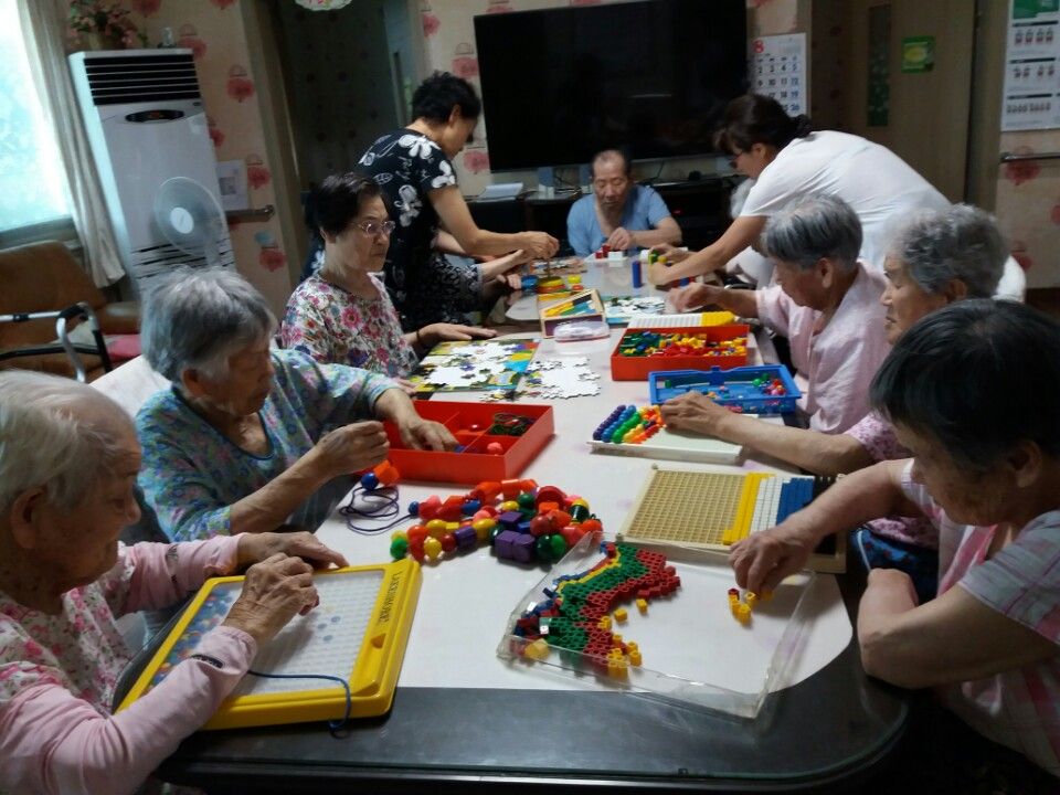 맘편한노인요양시설 인지기능향상프로그램
