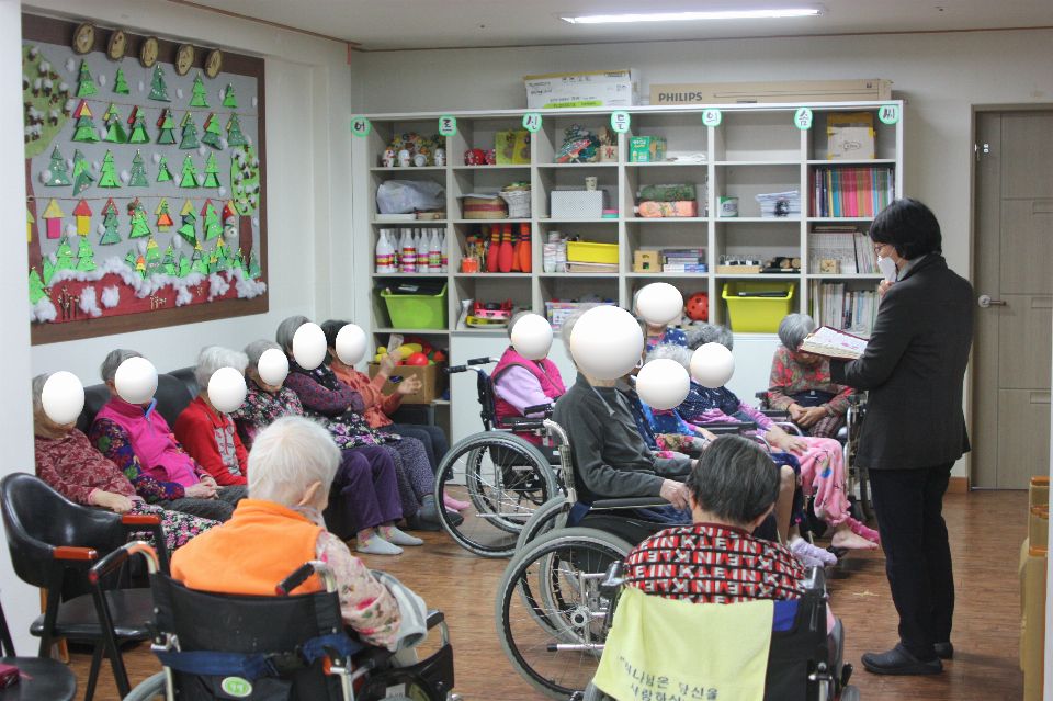 제광원소규모요양시설 예배드리기