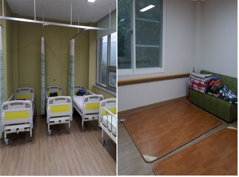 청로노인종합복지센터 주간보호 휴식공간