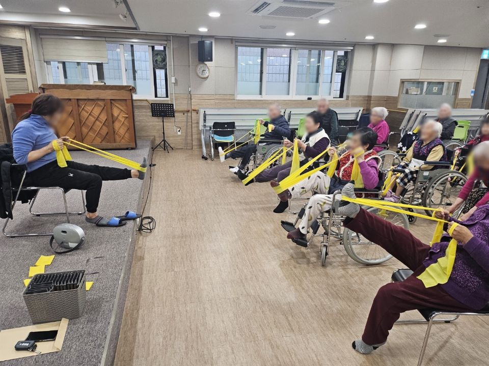 평안전문요양원 기타 - 실버건강체조
