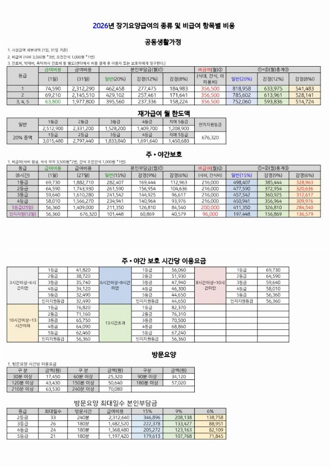 섬김시니어홈 시설 사진