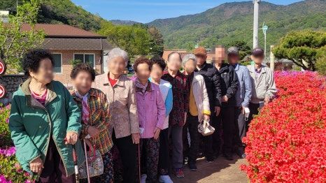 "밀양"데이케어센터 새마을운동발상지 방문
