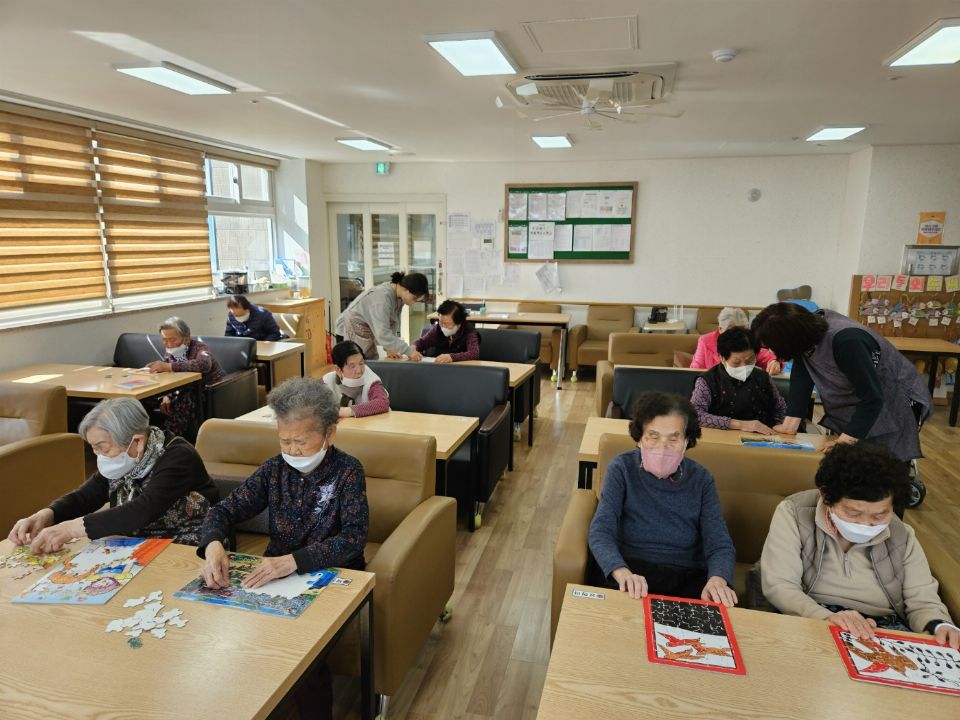 소답노인장기요양센터 인지프로그램