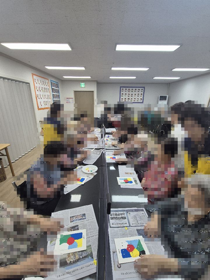천사케어 주간보호센터 미술치료(맞춤형프로그램)