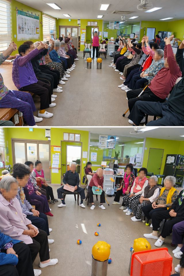 남면어르신학교 시설 사진